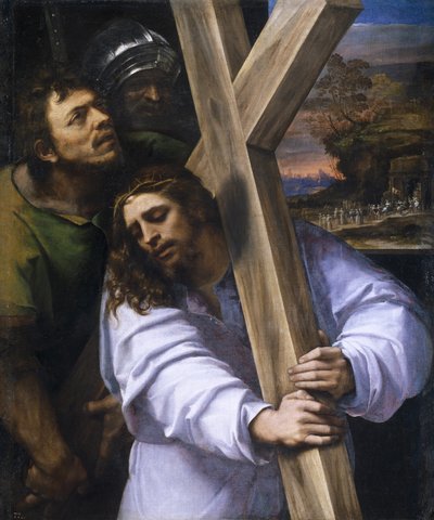 Christus trägt das Kreuz von Sebastiano Piombo del