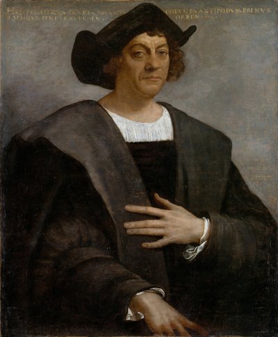 Porträt von Christoph Kolumbus, 1519 von Sebastiano Piombo del