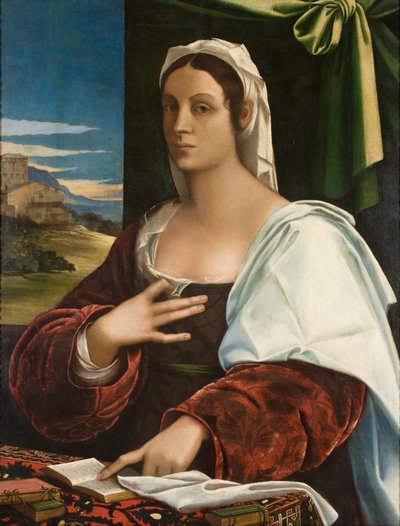 Vittoria Colonna 1490-1547 von Sebastiano Piombo del