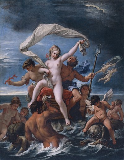 Neptun und Amphitrite von Sebastiano Ricci