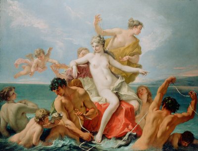 Triumph der Meeresvenus von Sebastiano Ricci