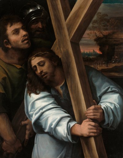 Christus trägt das Kreuz von Sebastiano del Piombo