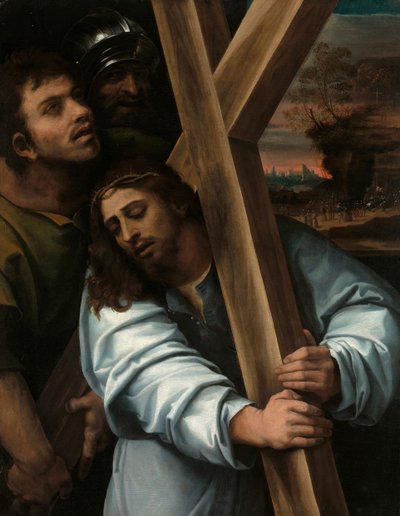Christus trägt das Kreuz von Sebastiano del Piombo