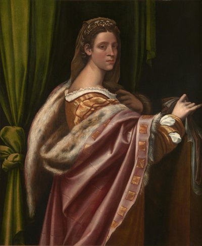 Porträt einer Dame, 1540er Jahre von Sebastiano del Piombo