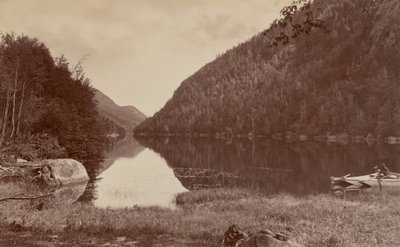Cascade Lake, Adirondacks von Seneca Ray Stoddard