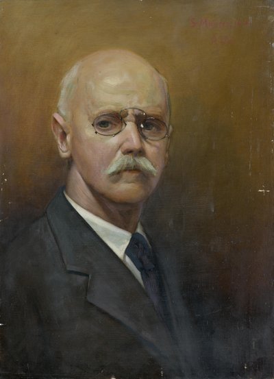 Selbstbildnis von Serafin Maurer
