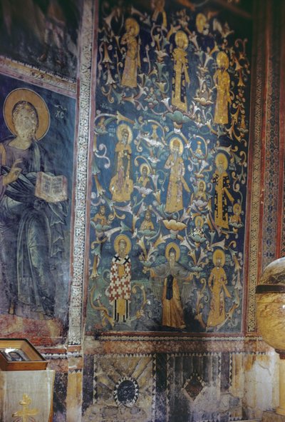 Stammbaum der Nemanjic, 1335-48 von Serbian School