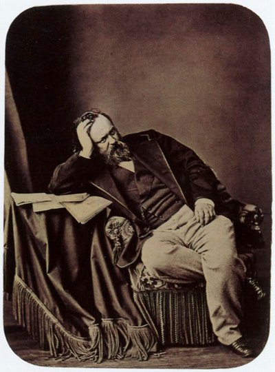 Alexander Herzen, russischer Schriftsteller und Denker, 1861 von Sergei Lvovich Levitsky
