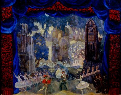 Ballett, 1910 von Sergei Yurievich Sudeykin