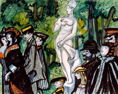 Im Sommergarten, 20. Jahrhundert von Sergey Sudyekin