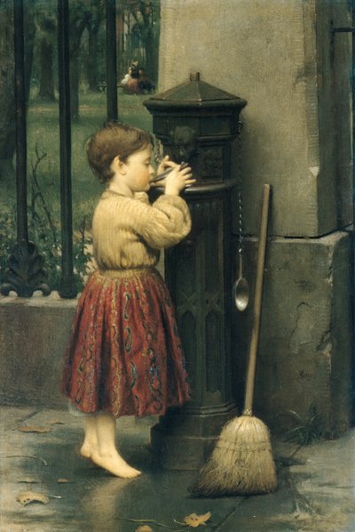 Der Straßenkehrer, ca. 1860er von Seymour Joseph Guy