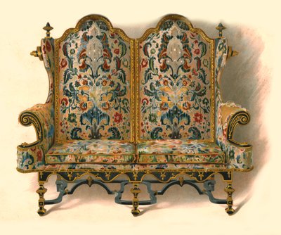 Sofa, 1905 von Shirley Charles Llewellyn Slocombe