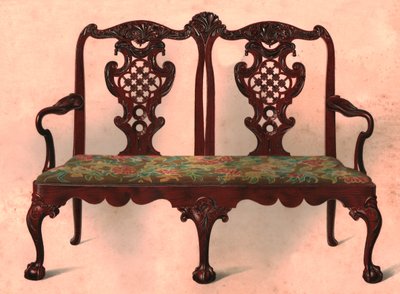 Sofa, 1906 von Shirley Charles Llewellyn Slocombe