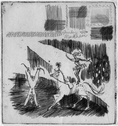 Akrobaten, 1952 von Shirley Markham