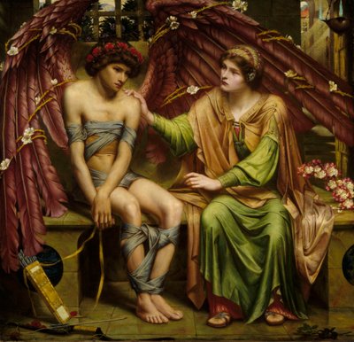 Hoffnung tröstet die Liebe in Gefangenschaft von Sidney Meteyard