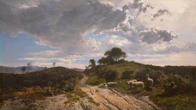 Angenehme Weide von Sidney Richard Percy