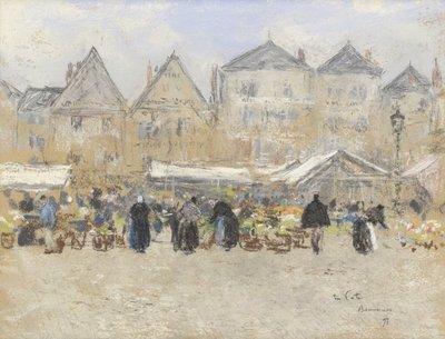 Markt in Beauvais von Siebe Johannes ten Cate