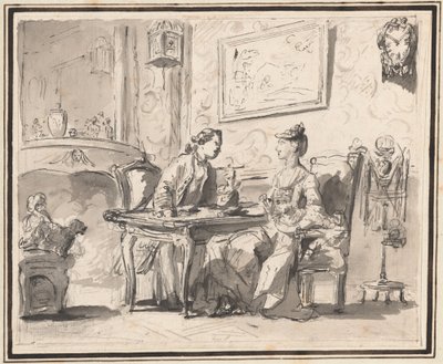 Konversationsstück von Sigmund Freudenberger