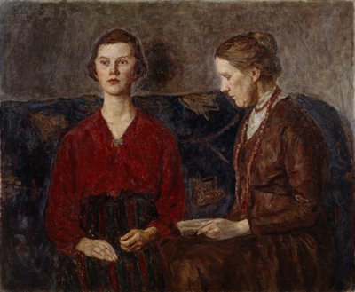 Mutter und Tochter von Signe Scheel