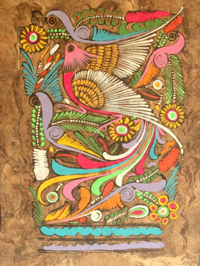Das Auge des Paradiesvogels von Sil A