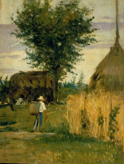 Auf dem Bauernhof von Silvestro Lega