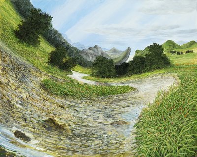 Gebirgsbach von Silvian Sternhagel