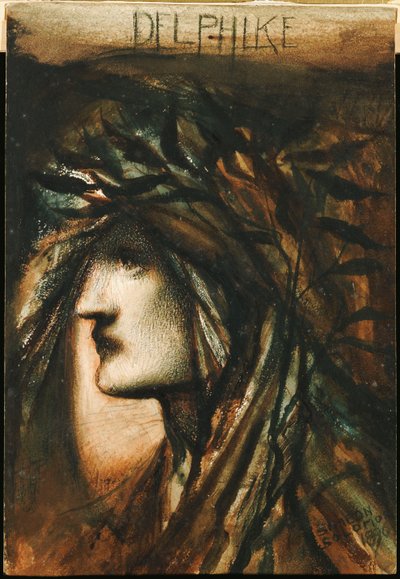 Delphike, 1896 von Simeon Solomon