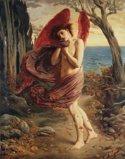 Liebe im Herbst von Simeon Solomon