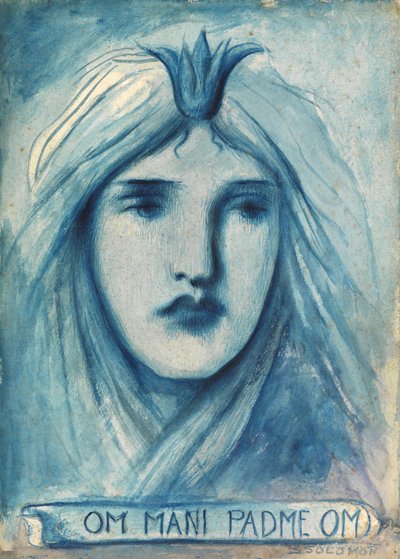 Om Mani Padme Hum von Simeon Solomon