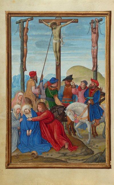 Die Durchbohrung der Seite Christi von Simon Bening