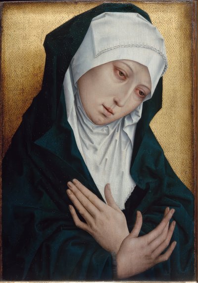 Mater Dolorosa von Simon Marmion (Werkstatt)
