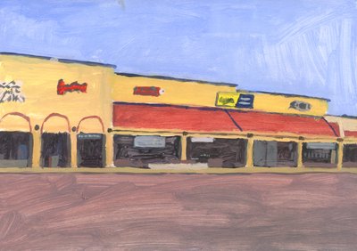 Einkaufszentrum 7, 2023 von Simon Neville
