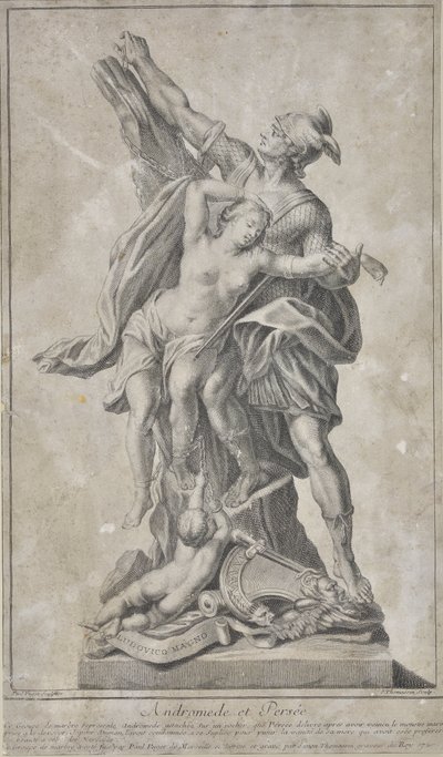 Perseus befreit Andromeda von Simon Thomassin