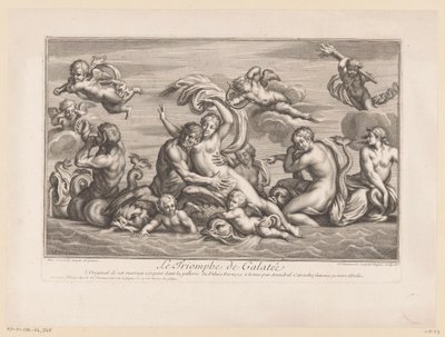 Triumph der Galatea von Simon Thomassin