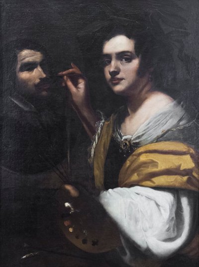 Allegorie der Malerei von Simon Vouet