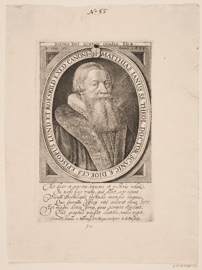 Bischof Mads Jensen von Simon de Pas
