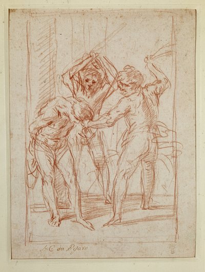 Geißelung von Simone Cantarini