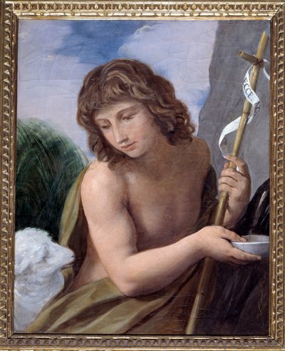 Johannes der Täufer von Simone Cantarini