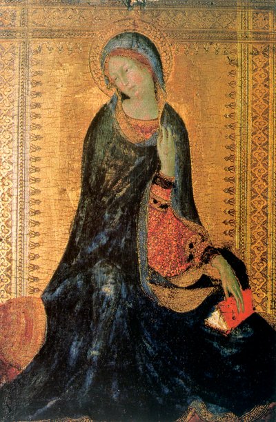 Madonna der Verkündigung, ca. 1304-1344 von Simone Martini