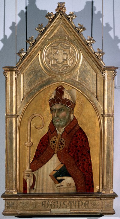 Heiliger Augustinus, 1320er Jahre von Simone Martini