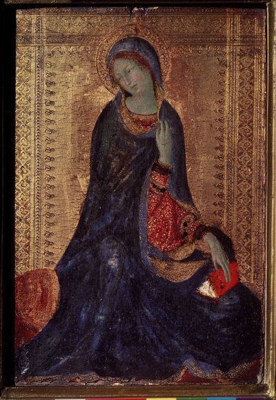 Verkündigung der Jungfrau. Gemälde von Simone Martini (1280/85-1344) von Simone Martini