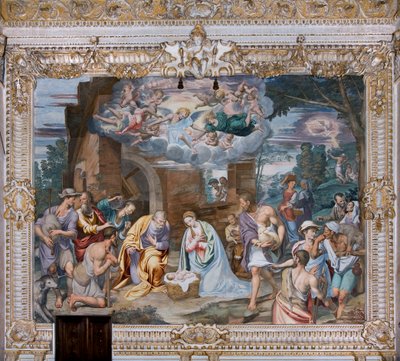 Anbetung der Hirten von Simone Veneziano Peterzano