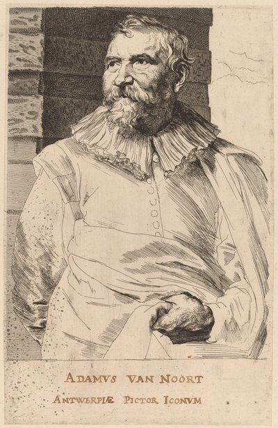 Adam van Noort von Sir Anthony van Dyck