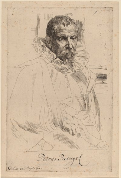 Pieter Bruegel der Jüngere von Sir Anthony van Dyck