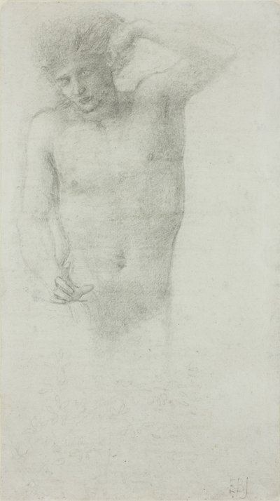 Männlicher Akt von Sir Edward Burne Jones