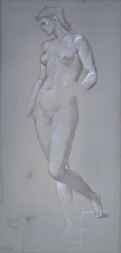 Antonia, 1877 von Sir Edward Coley Burne Jones