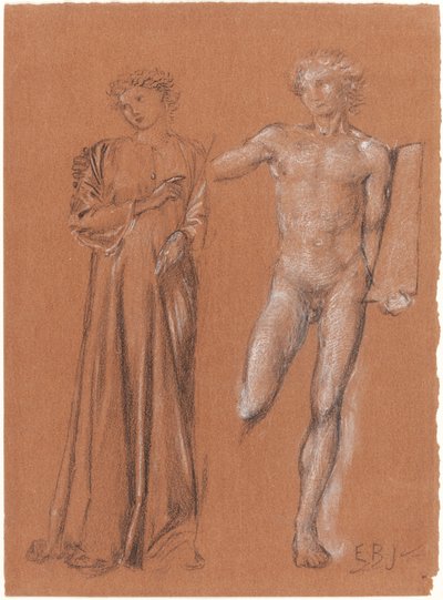 Orpheus und Eurydike von Sir Edward Coley Burne Jones