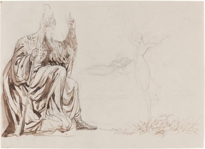 Ein Magier von Sir George Hayter