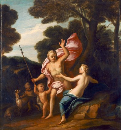 Venus und Adonis von Sir James Thornhill