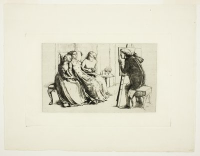 Heilige Agnes der Fürbitte von Sir John Everett Millais